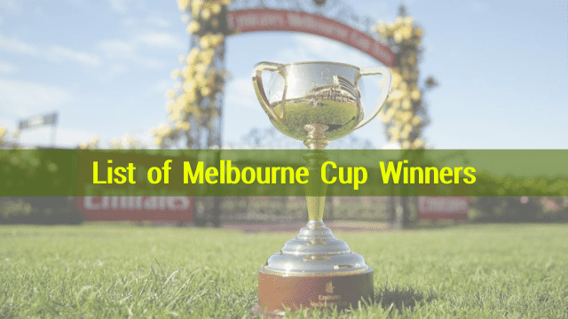 Melbourne Cup Winners